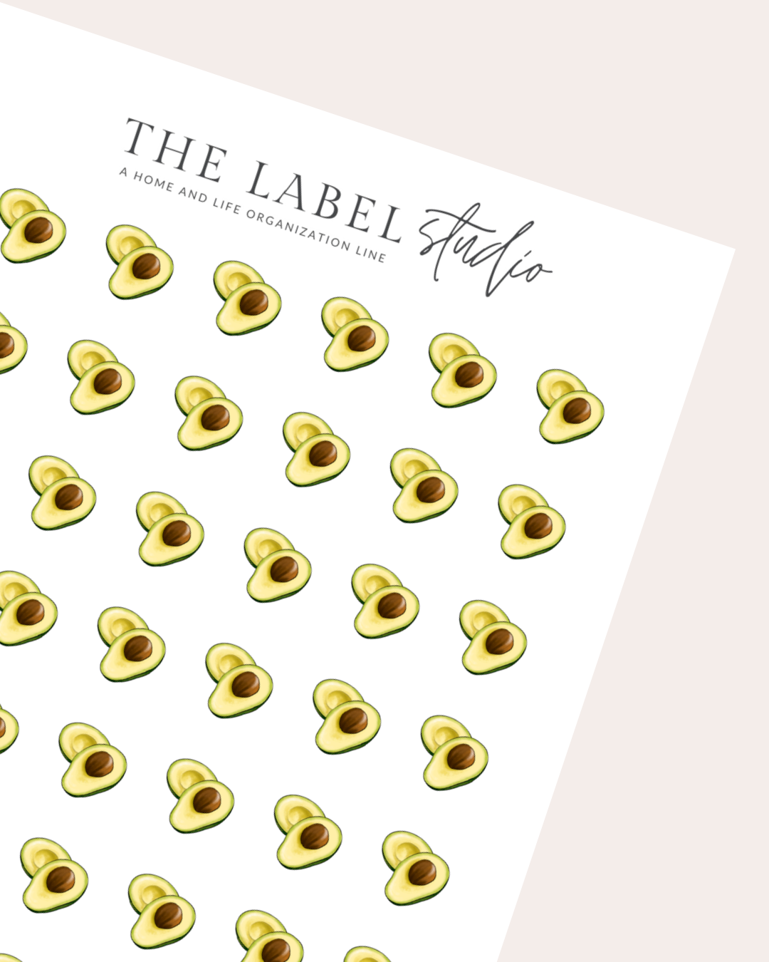 Avocados Deco Sticker Sheet