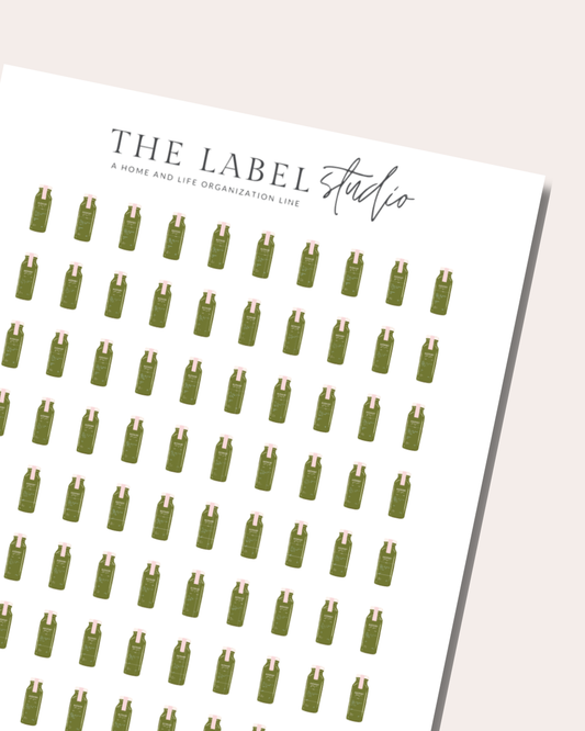 Green Juice Deco Sticker Sheet